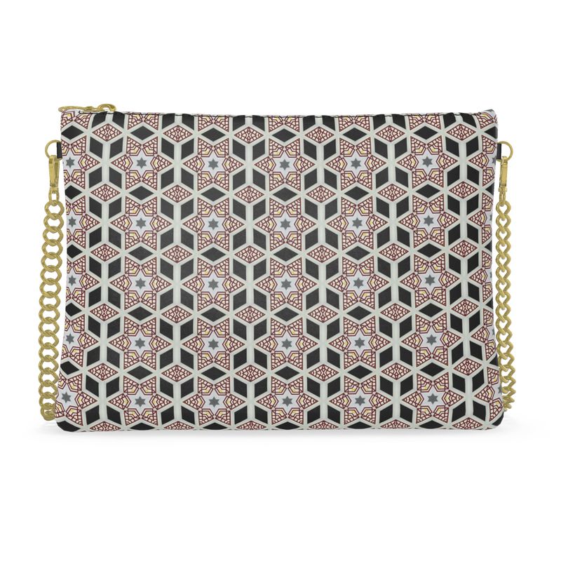 Imperial Tesserae Leather Crossbody Bag