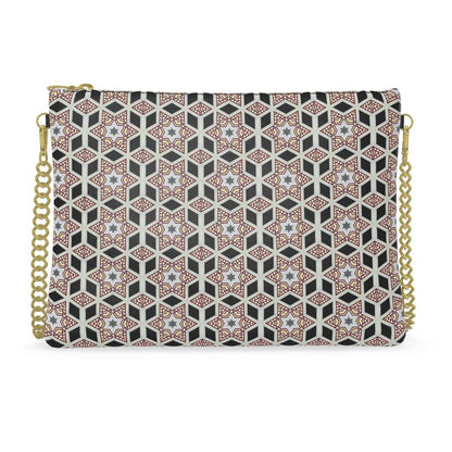 Imperial Tesserae Leather Crossbody Bag