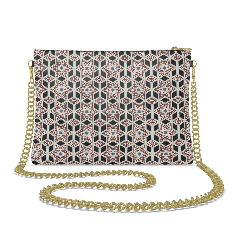 Imperial Tesserae Leather Crossbody Bag